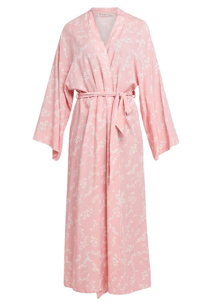 Vêtement De Nuit ANNA FIELD Anna Field Lisha Long Printed Robe Rose Femme | PFS-8506106